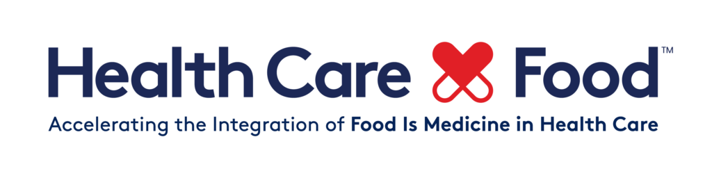 Health Care by Food Logo and Tagline